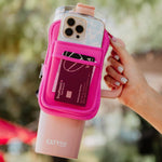 Hot Pink Tumbler ZIPPER POUCH: Hot Pink - Ana Patricia Boutique