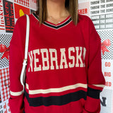 Nebraska V Neck Sweater - Ana Patricia Boutique