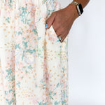 Strapless Floral Eyelet Dress - Ana Patricia Boutique