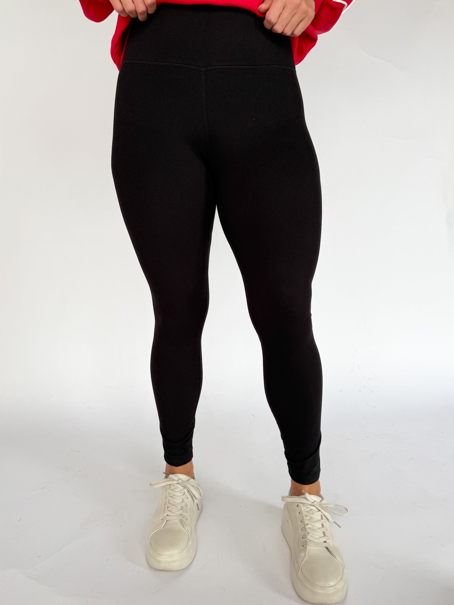 Full Length Leggings- Black - Ana Patricia Boutique