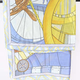 Blue & Yellow Scarf - Ana Patricia Boutique