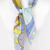 Blue & Yellow Scarf - Ana Patricia Boutique