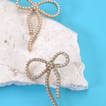 Pearl Bow Earrings - Ana Patricia Boutique