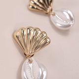 Seashell Drop Earrings - Ana Patricia Boutique
