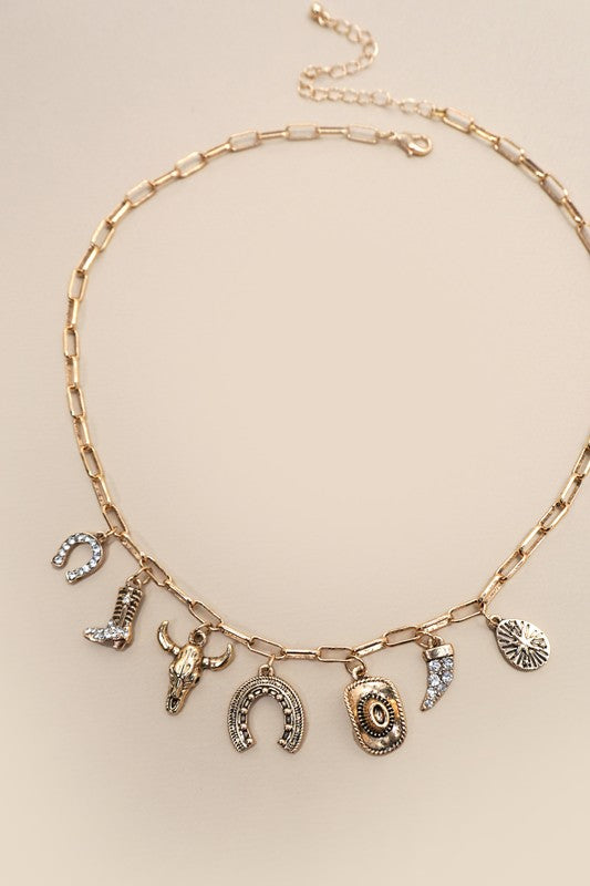 Western Charm Necklace - Ana Patricia Boutique