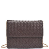 Woven Crossbody- Espresso