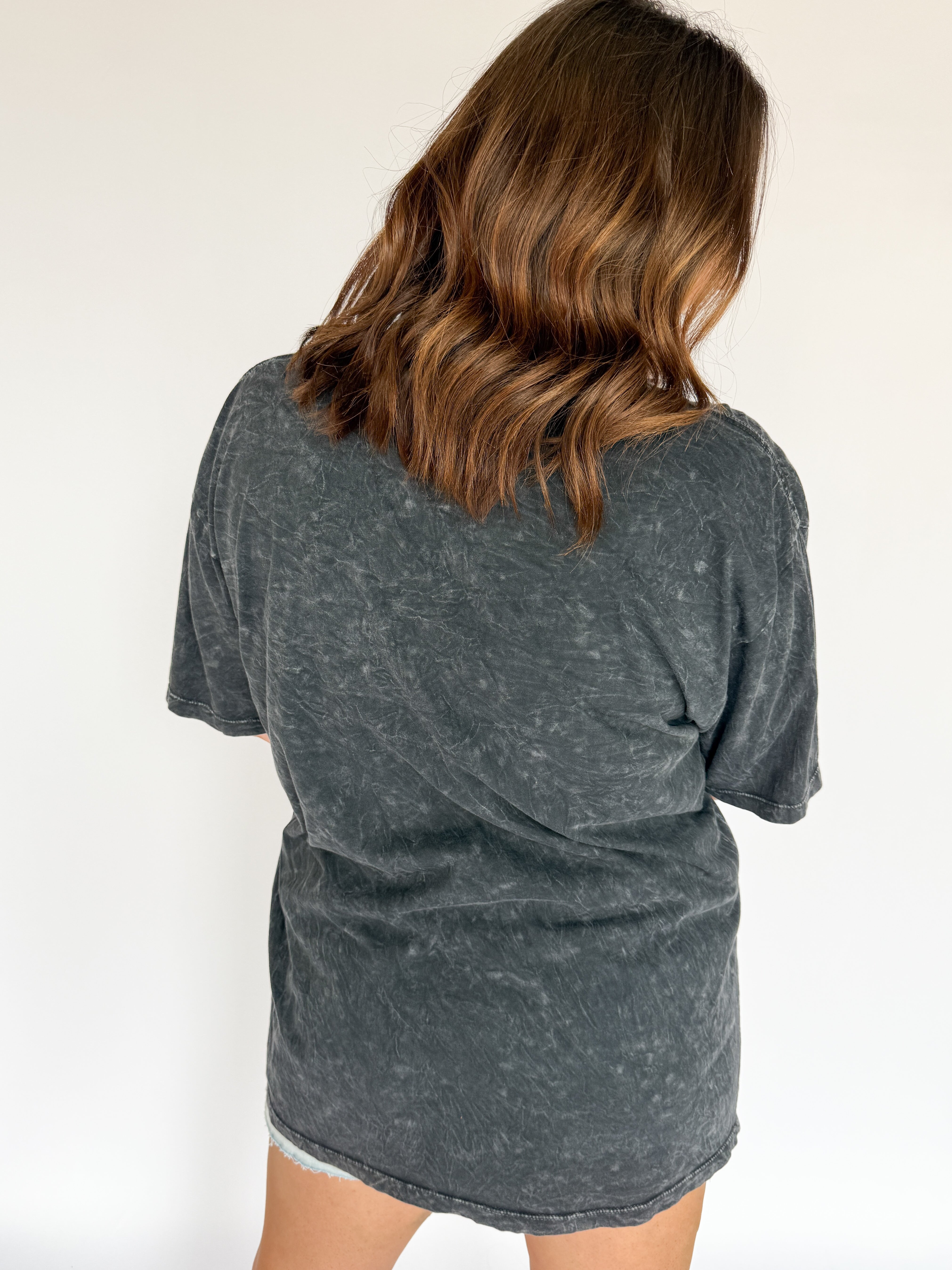 Rock N Roll Graphic Tee- Black - Ana Patricia Boutique