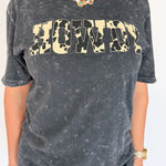 Howdy Graphic Tee- Black - Ana Patricia Boutique