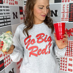Go Big Red! Crewneck - Ana Patricia Boutique