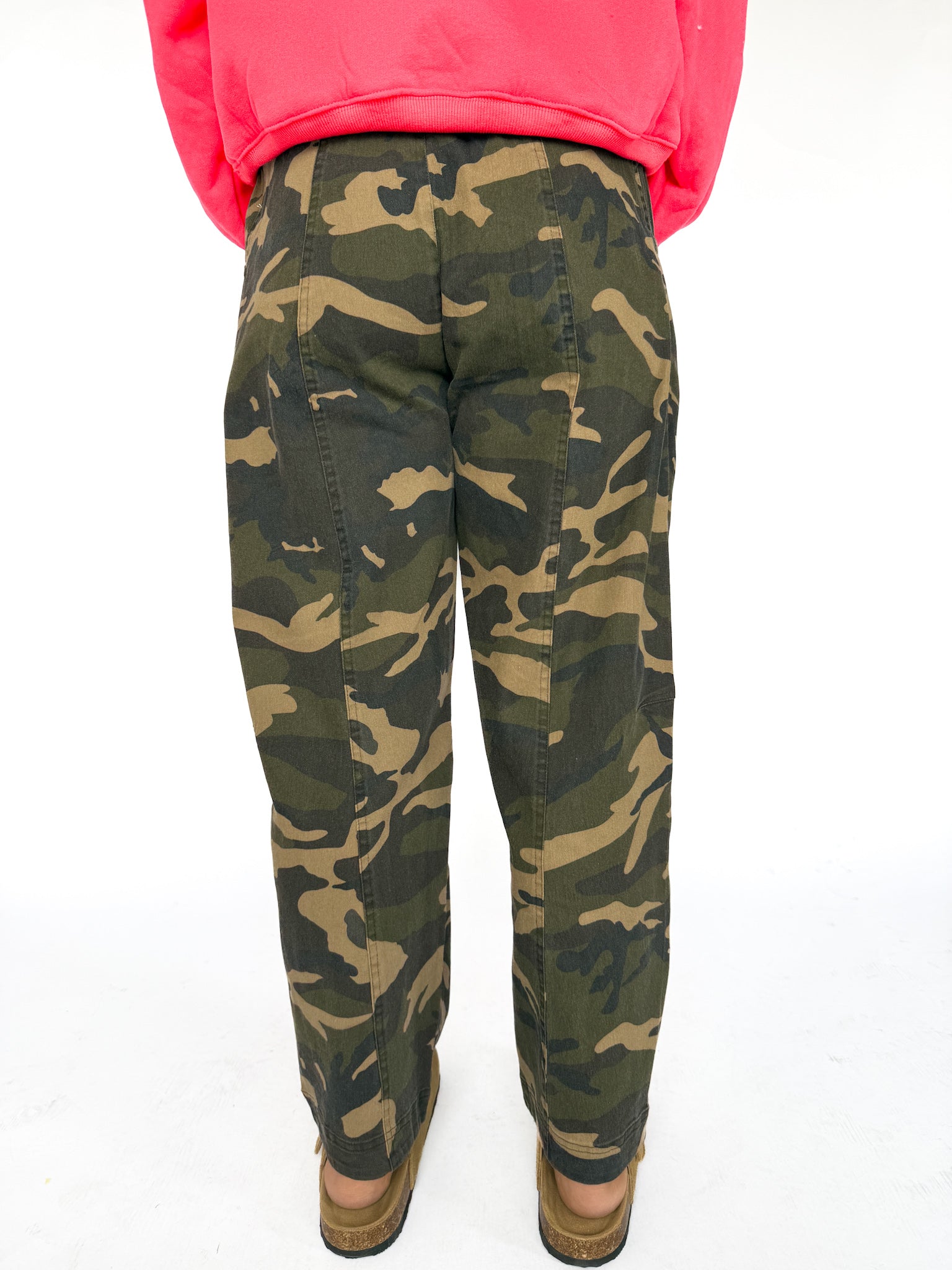 Camouflage Barrel Pants - Ana Patricia Boutique