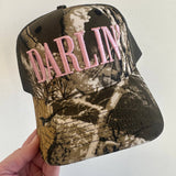 DARLIN' Vintage Camo Trucker Hat - Ana Patricia Boutique