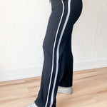 The Classic Stripe Pants- Black - Ana Patricia Boutique