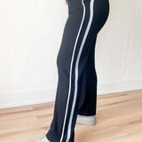 The Classic Stripe Pants- Black - Ana Patricia Boutique