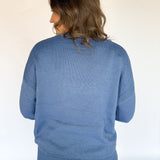 Howdy Sweater- Blue - Ana Patricia Boutique