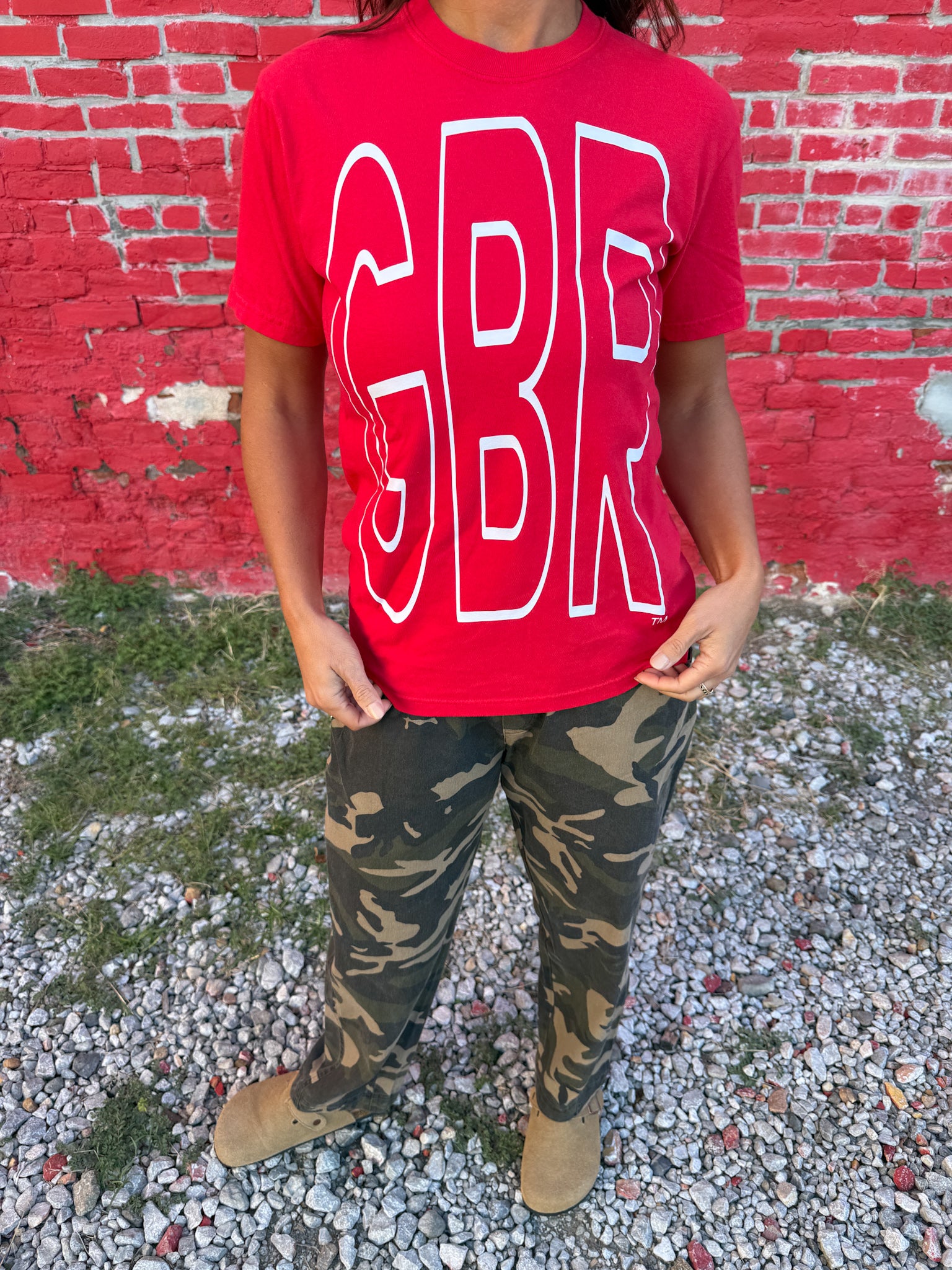 GBR Tee- Red - Ana Patricia Boutique