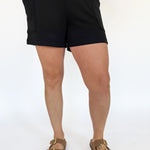 Scuba Pocket Short- Black - Ana Patricia Boutique