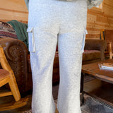Drawstring Cargo Sweatpants