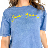 Sun Bum Mineral Wash Tee- Blue - Ana Patricia Boutique