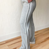 The Classic Stripe Pants- Grey - Ana Patricia Boutique