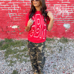 GBR Tee- Red - Ana Patricia Boutique