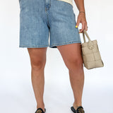 Bermuda Denim Shorts - Ana Patricia Boutique