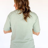 Lake Bum Mineral Wash Tee- Sage - Ana Patricia Boutique