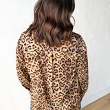 Silky Feel Leopard Top - Ana Patricia Boutique