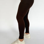 Full Length Leggings- Brown - Ana Patricia Boutique