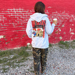Huskers Memorial Stadium Zip Up - Ana Patricia Boutique