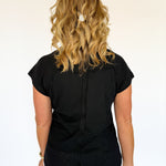 They Ivy Basic Tee- Black - Ana Patricia Boutique