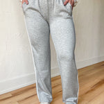 The Classic Stripe Pants- Grey - Ana Patricia Boutique