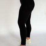 Full Length Leggings- Black - Ana Patricia Boutique
