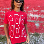 GBR Tee- Red - Ana Patricia Boutique