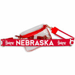 Nebraska Hailey Clear Sling Bag with Logo Strap by Desden - Ana Patricia Boutique