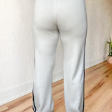The Classic Stripe Pants- White - Ana Patricia Boutique