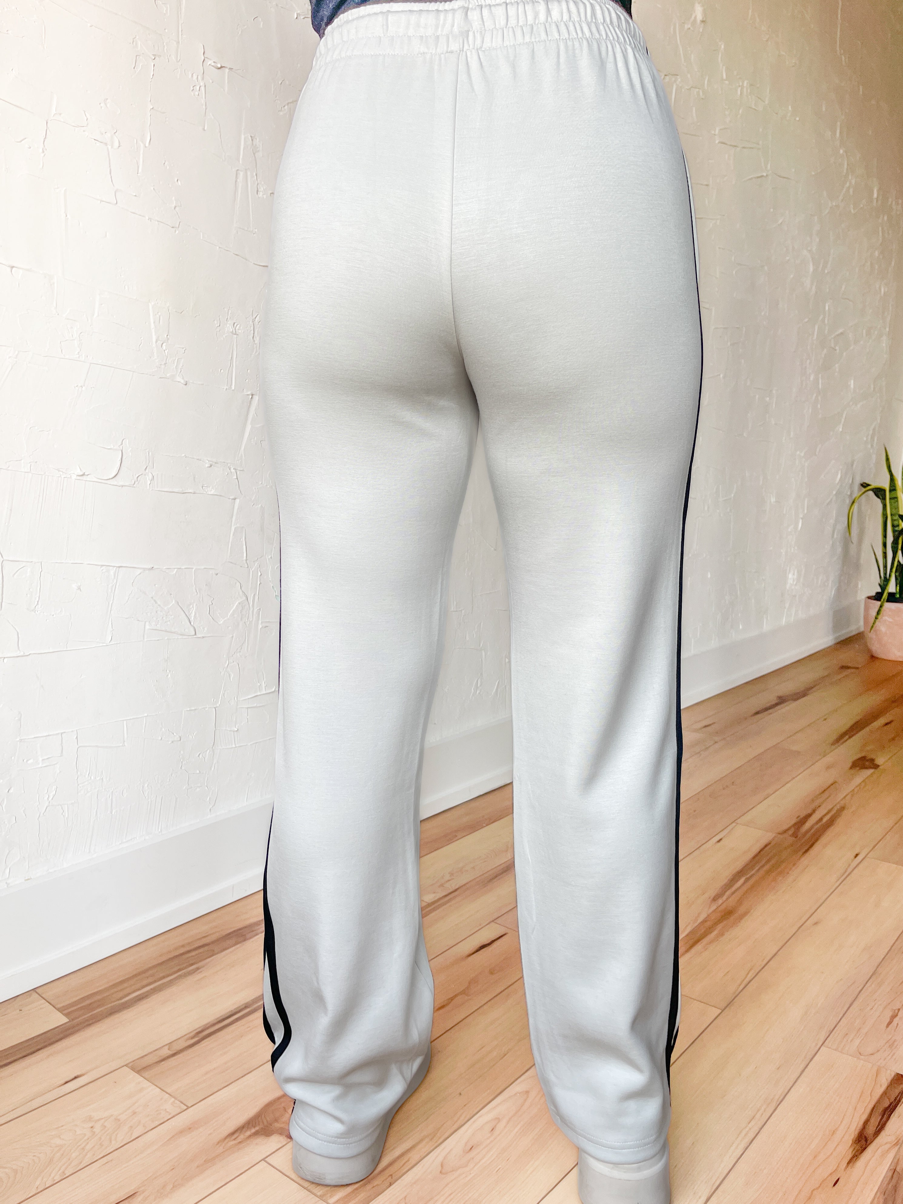 The Classic Stripe Pants- White - Ana Patricia Boutique