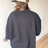 Vintage Star Pullover- Black - Ana Patricia Boutique