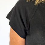 They Ivy Basic Tee- Black - Ana Patricia Boutique