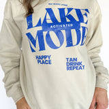 Lake Mode Activated Crewneck - Ana Patricia Boutique