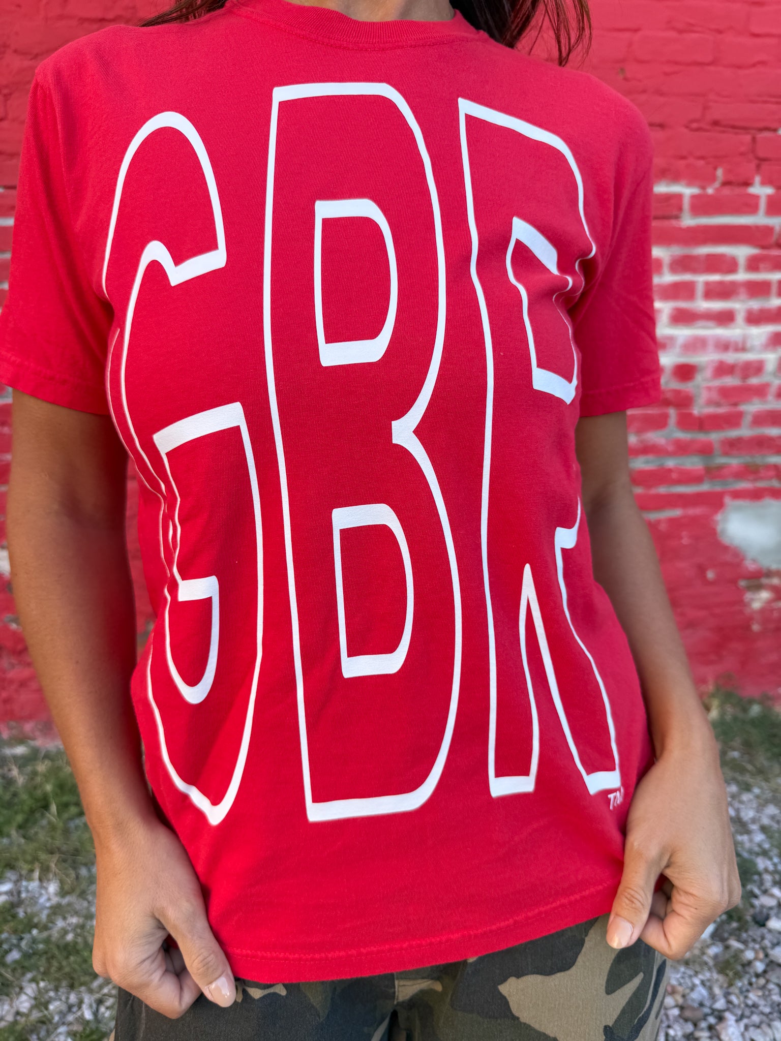 GBR Tee- Red - Ana Patricia Boutique