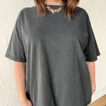Oversized Basic Tee- Black - Ana Patricia Boutique