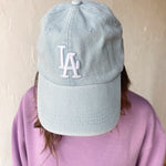 LA Denim Baseball Cap- Light Wash - Ana Patricia Boutique