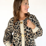 Leopard Cardigan Sweater - Ana Patricia Boutique