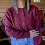 Henly Sweater- Burgundy