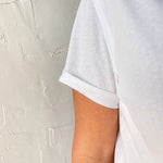 The Mali Basic Tee- White - Ana Patricia Boutique