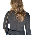 Raglan Long Sleeve Top- Black - Ana Patricia Boutique