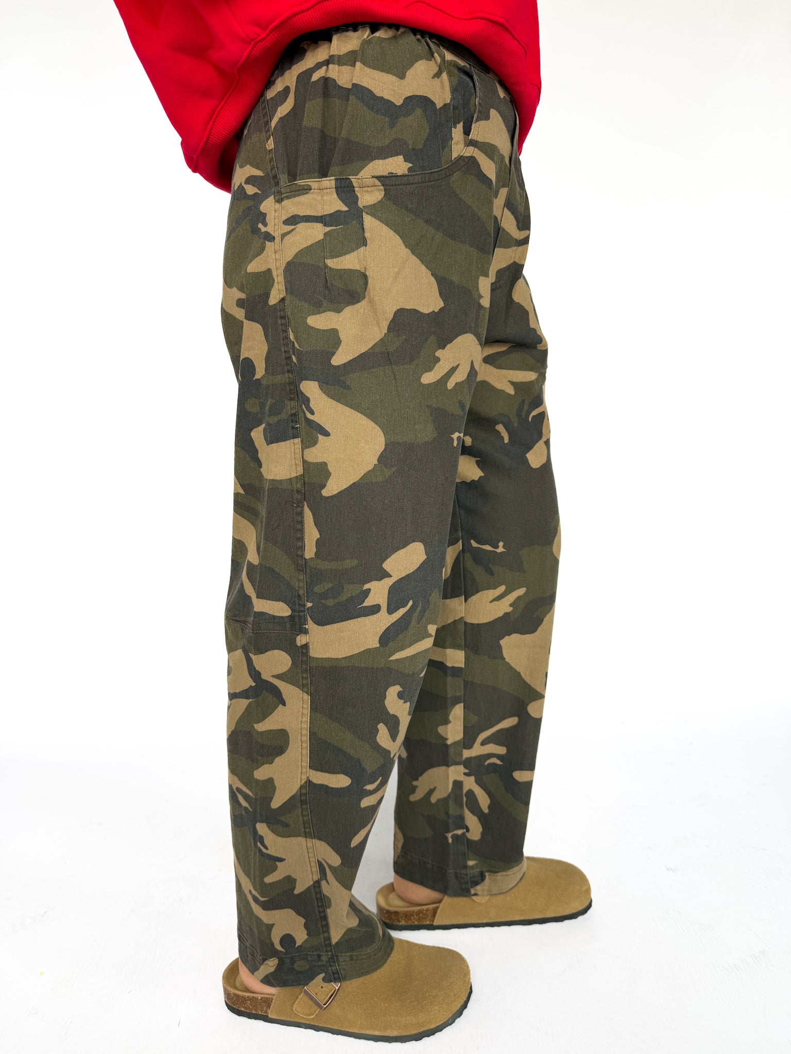 Camouflage Barrel Pants - Ana Patricia Boutique