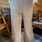 Wide Leg Sweatpants- Mocha
