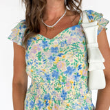Floral Print Maxi Dress - Ana Patricia Boutique
