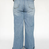 90's Cuff Hem Straight Jeans - Ana Patricia Boutique